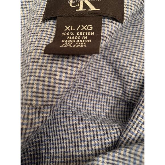Calvin Klein men buttoned up long sleeves dress shirt size XL - Picture 4 of 7